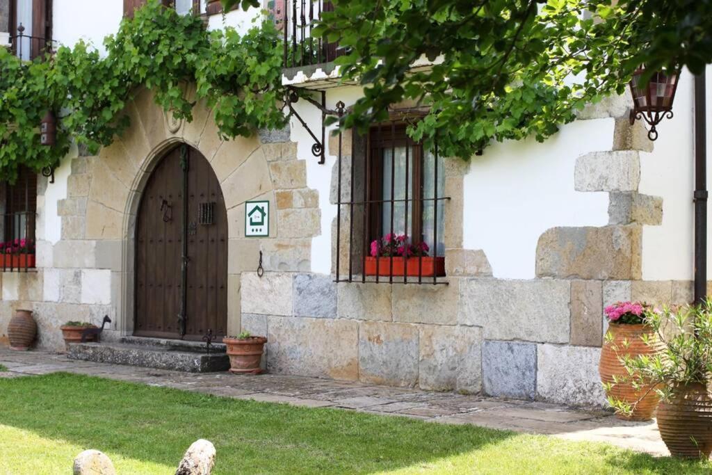 Casa rural Mertxenea Landetxea Elcano Exteriör bild